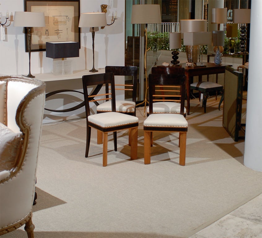 Set of Four Art Moderne Chairs