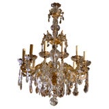 Beautiful French crystal chandelier