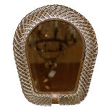 MID C GLASS ROPE DRESSING MIRROR, BAROVIER AND TASO