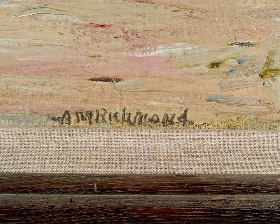 Oil on Canvas Signed A.M. Richmond