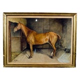 Watercolor of a Horse by William Dunlap