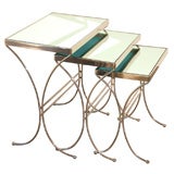 Set of Nickel Nesting Tables