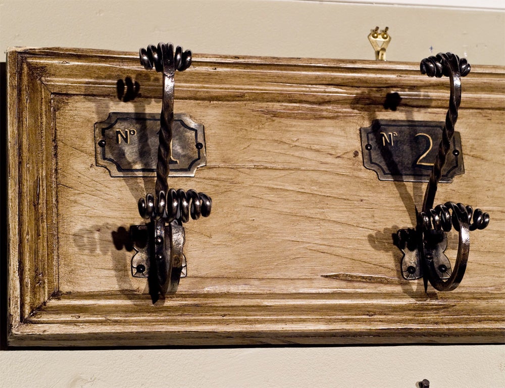 antique french coat hooks