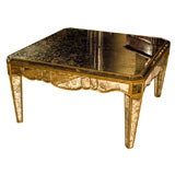 Mirrored Cocktail Coffee Table -