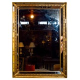 Detailed Gold Trim Mirror