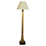Standing Lamp "acanthus leaf" decorated fluted column
