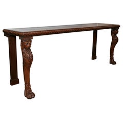 Regency Mahogany and Ebony Console/Server