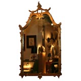 Beautiful gold leave mirror
