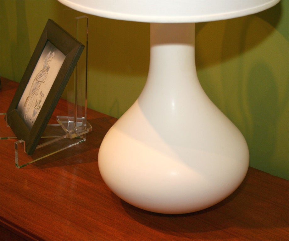 American Pair of Ceramic Table Lamps