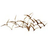 Vintage Curtis Jere "Birds in Flight"