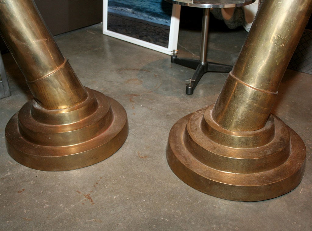 Italian Amazing, Lifesize Brass Elephant Tusks