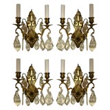 2 pairs of fabulous French sconces