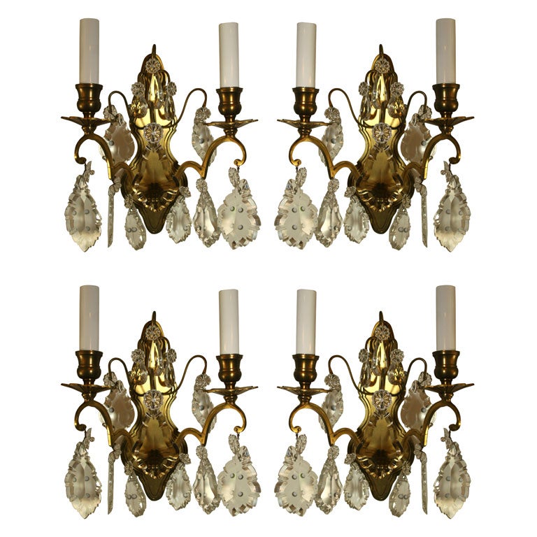 2 pairs of fabulous French sconces
