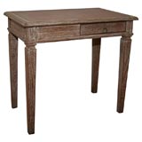 1940
s Cerused Oak Side Table