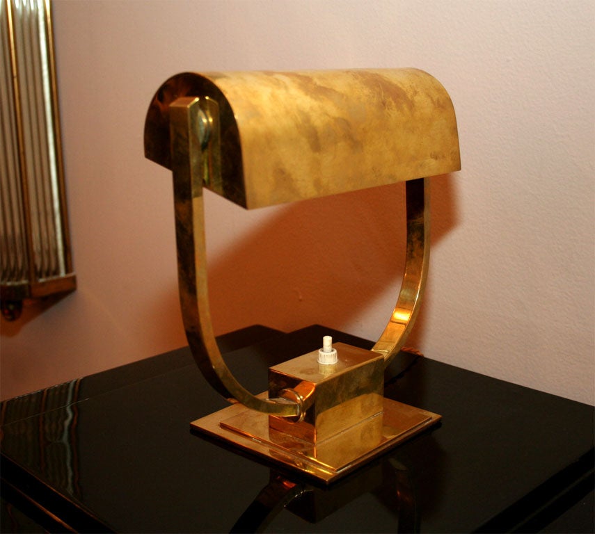 Art Deco Desk Lamp by ADNET 2