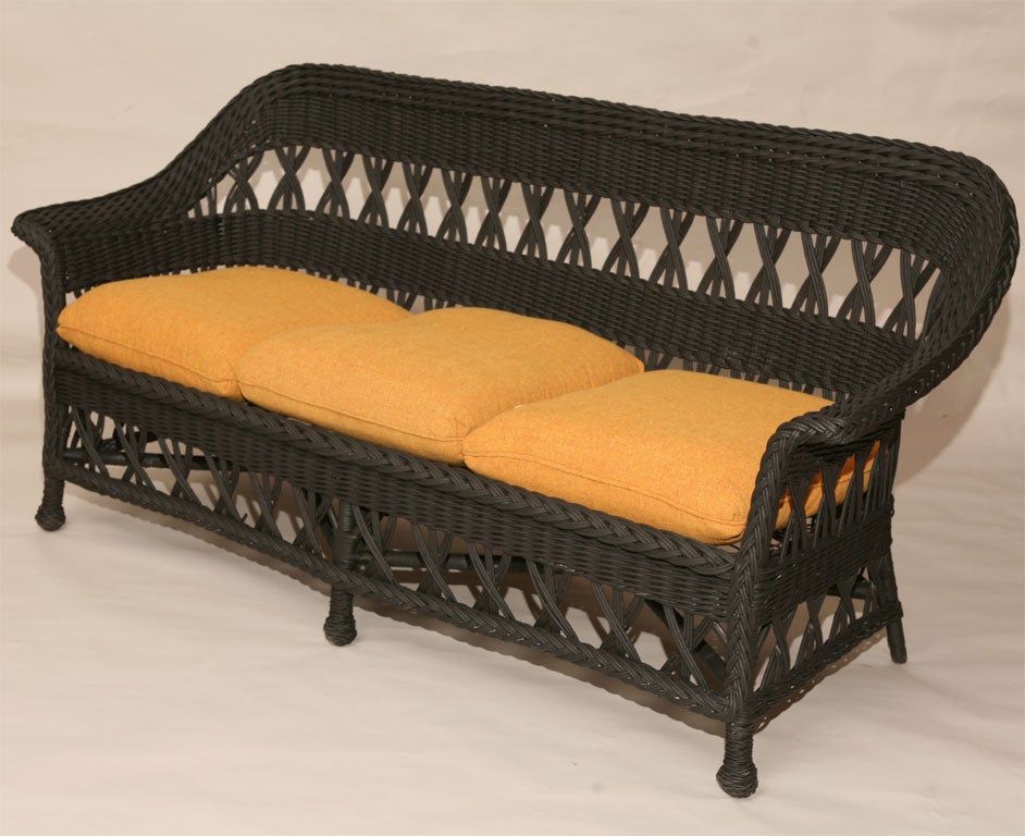 3-PIECE AMERICAN WICKER SET