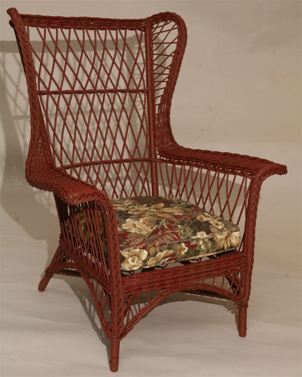 BAR HARBOR WICKER WINGCHAIR