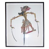 Antique Javanese Shadow Puppets