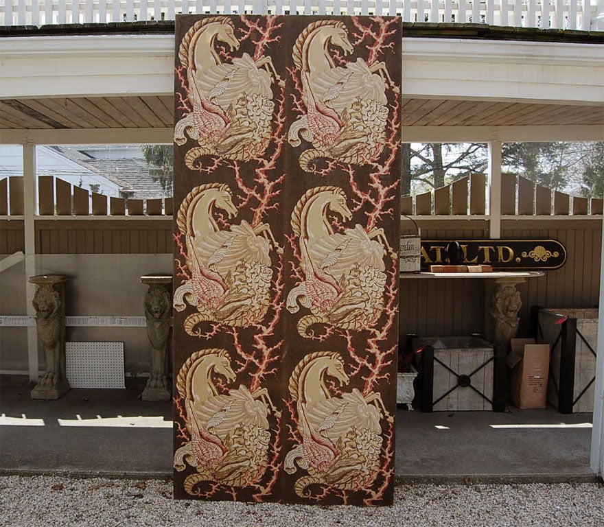 Large Fabric Panel by Dorothy Draper