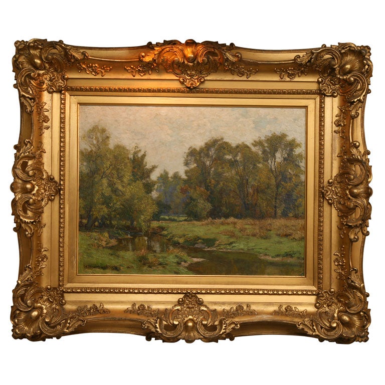 Hugh Bolton Jones "The Green River" O/C