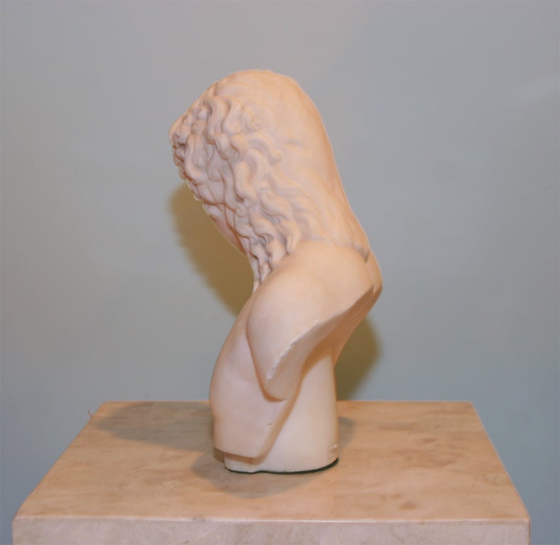 English Marble Museum Cast Sculpture of Michelangelo's David