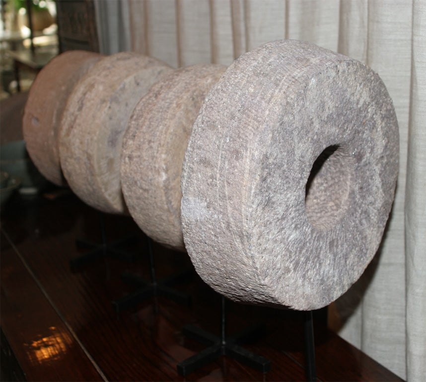 Grinding Stone Wheels on Stands, Small 3