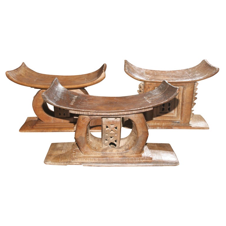 Asante Stool Side Table, Large