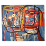 Abstract Expressionist Painting by Jackie Lipton