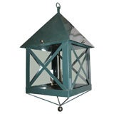 a pair of French hall lanterns