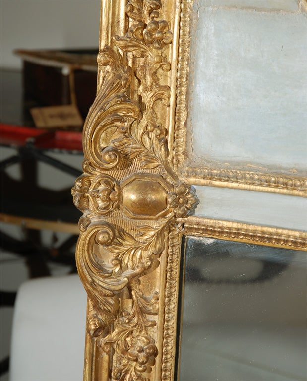 French Trumeau Mirror 1