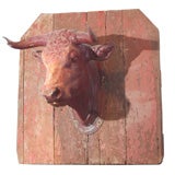 zinc cow head
