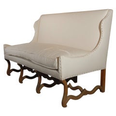 Beautiful "Os de Mouton" Sofa