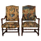 19c French Pair of Armchairs