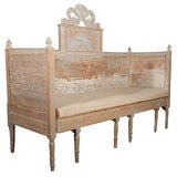 Swedish Gustavian Bench