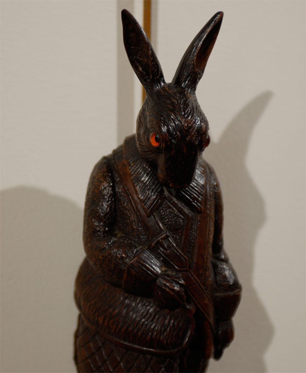 German Black Forest Rabbit Whip hook