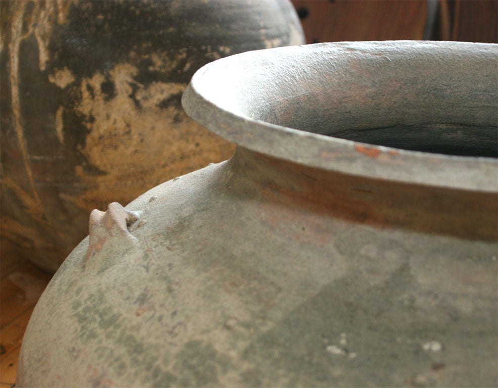 20th Century Beautiful rustic vessel  in earthenware