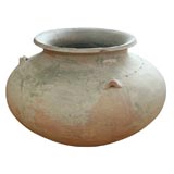 Beautiful rustic vessel in earthenware