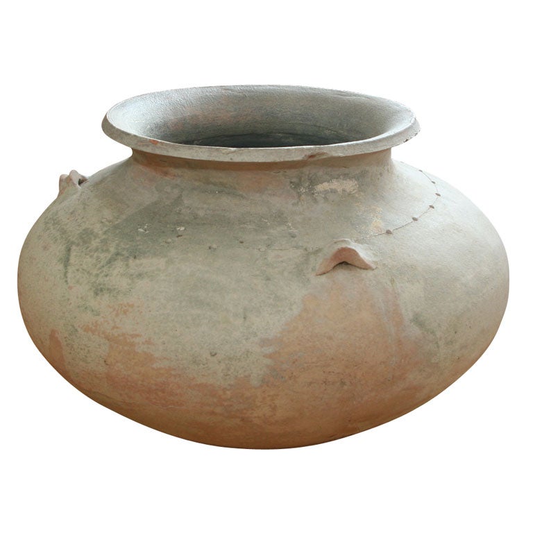 Beautiful rustic vessel  in earthenware
