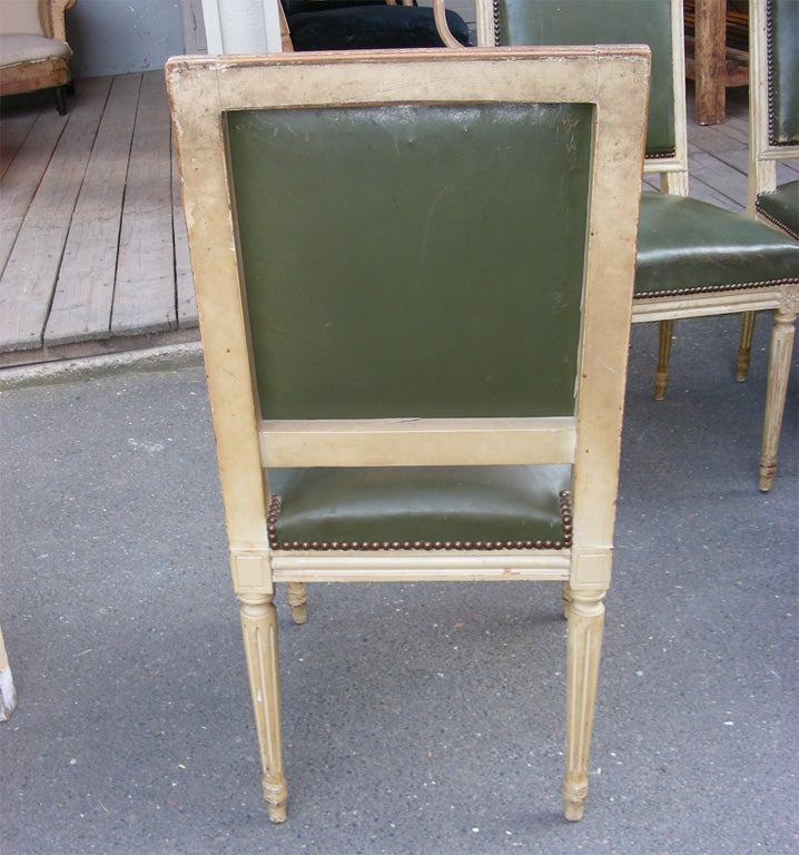 Eight 1940s Louis XVI Style Chairs For Sale 2