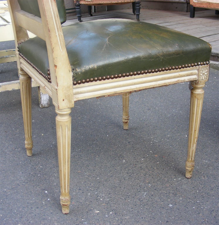 Eight 1940s Louis XVI Style Chairs For Sale 4