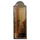 Antique French Tole Mirror