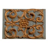 19th Century Spanish  Arabesques Panel