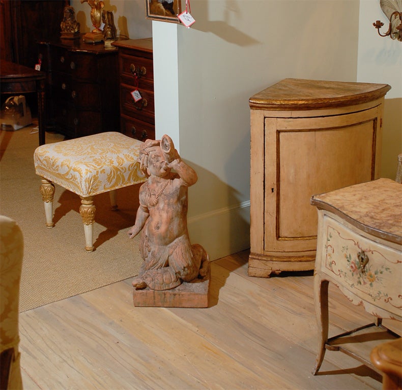 Italian Merman Garden Statue