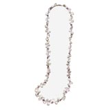 Sapphire and Petal Pearl Custom Designed Necklace