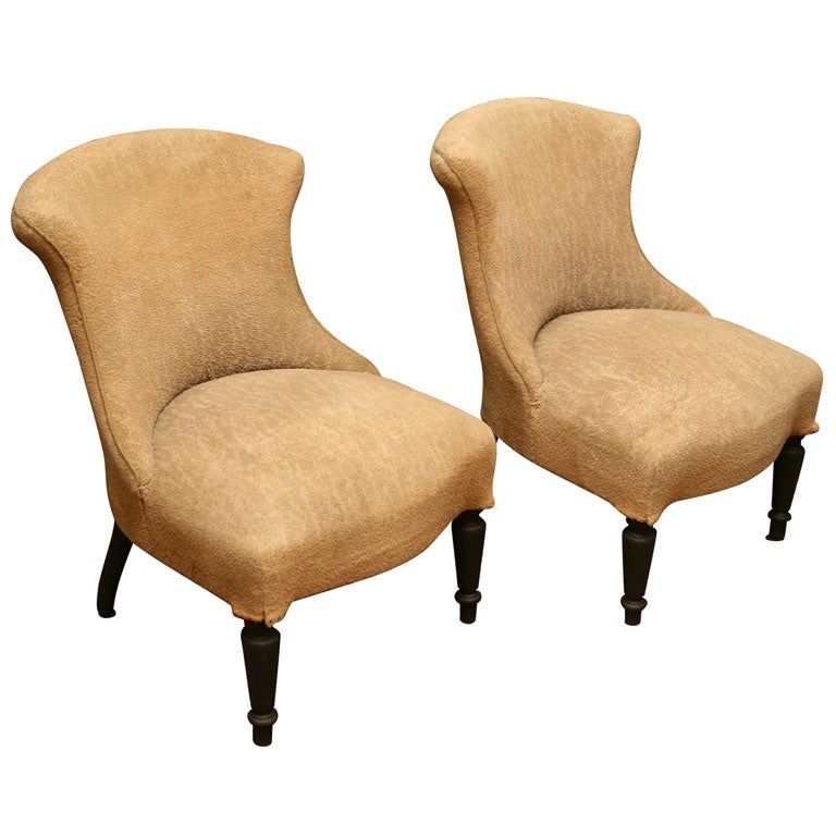 Napoleon III Slipper Chair