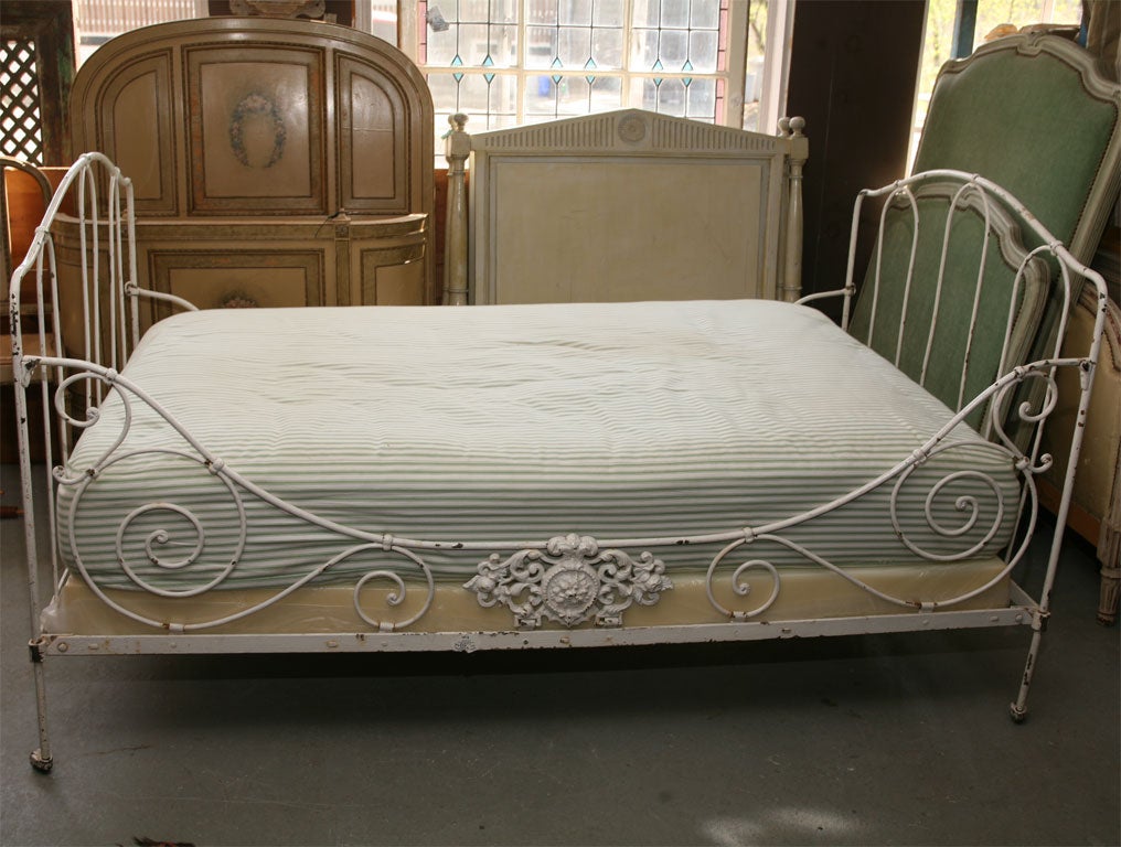 French Metal Folding Day Bed