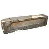 Antique 19th C. French Stone Trough
