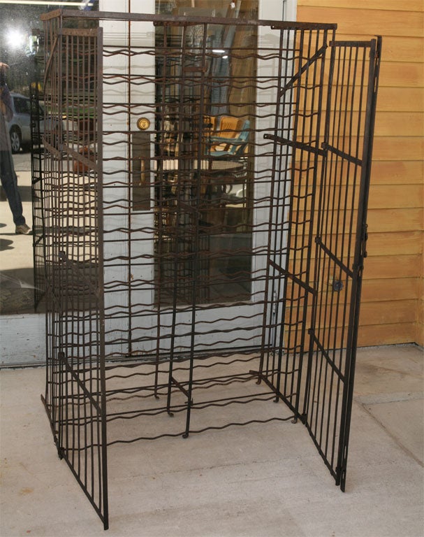 20th Century French Wine Cage