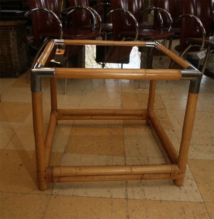 Mid Century Ficks Reed Bamboo Sofa and Table 4