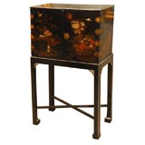 Late 19th Century English Japanned Cabinet